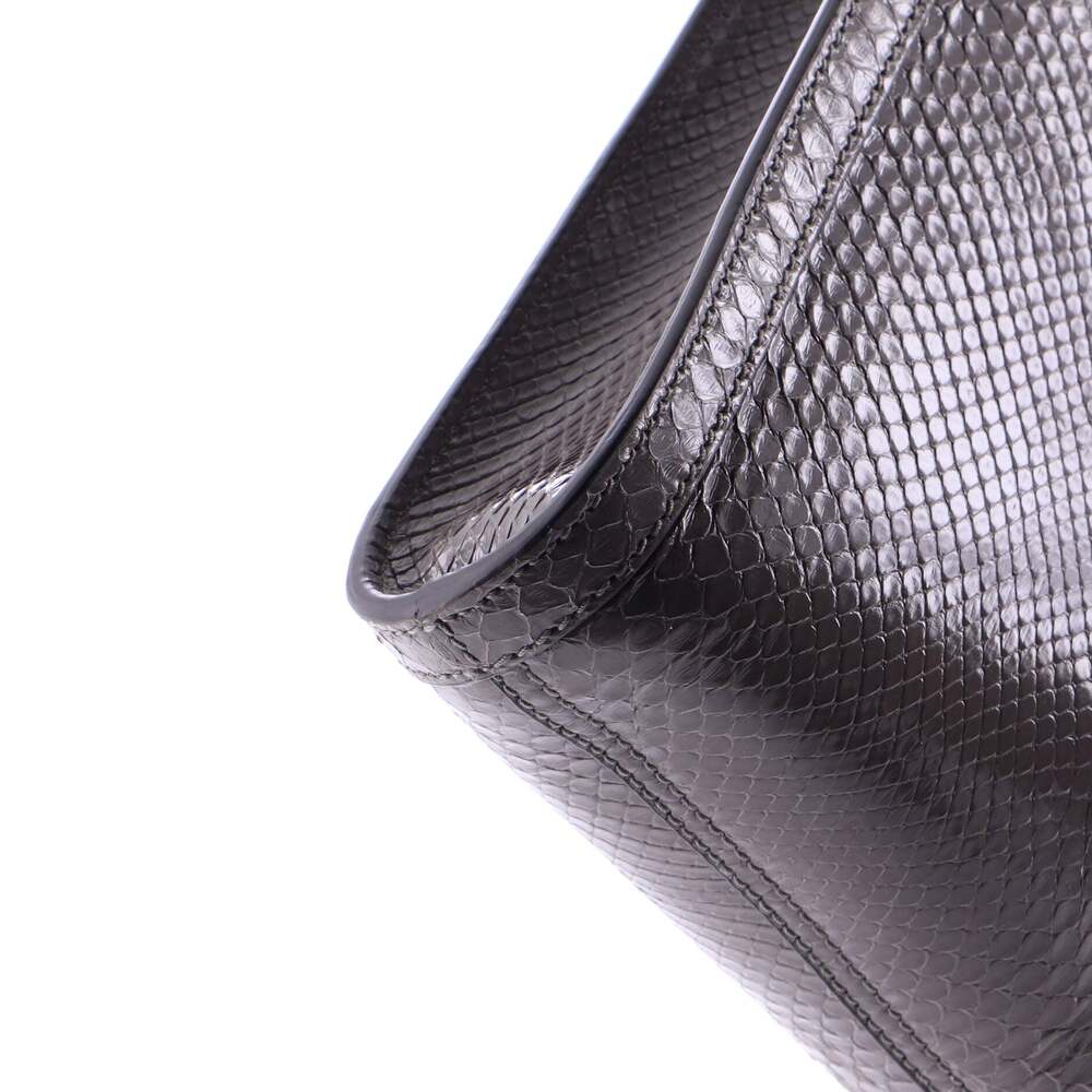 Gucci Rajah Chain Tote Snakeskin Large #217975G20B - Picture 7 of 9